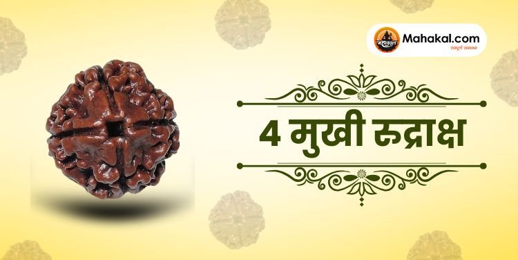 चार मुखी रुद्राक्ष के फायदे, पहनने की विधि और सावधानियां