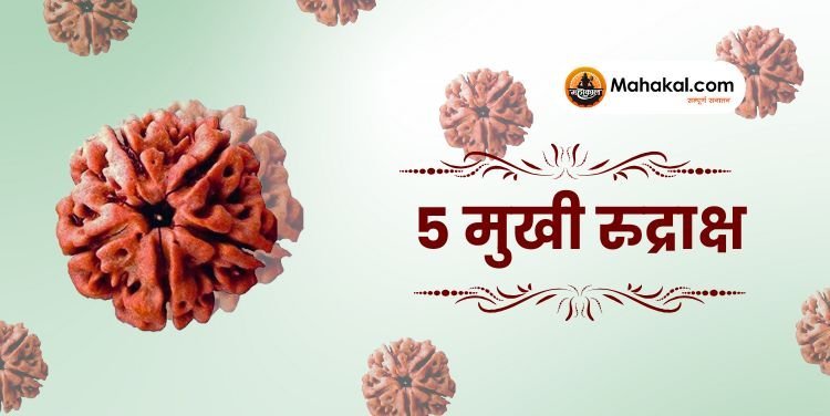पंचमुखी (5 मुखी) रुद्राक्ष: फायदे, धारण विधि और स्वामी ग्रह