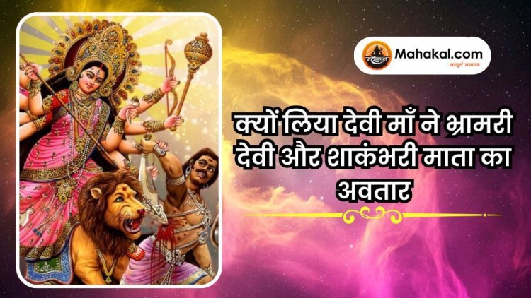 क्यों लिया देवी माँ ने भ्रामरी देवी और शाकंभरी माता का अवतार?