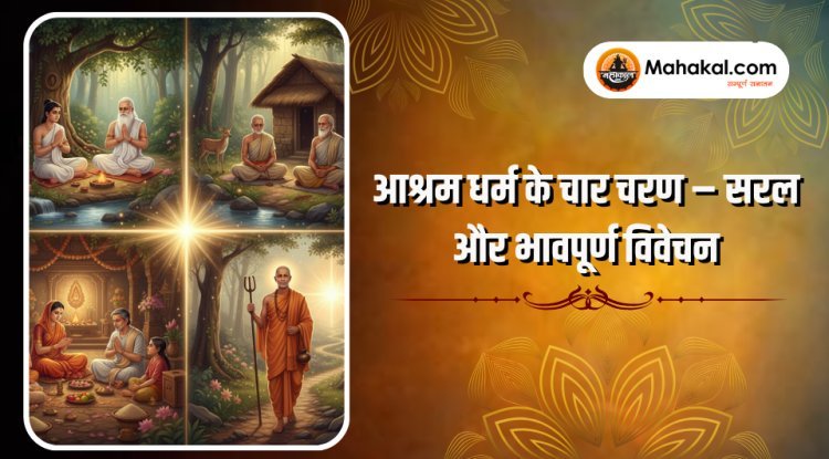 आश्रम धर्म के चार चरण – सरल और भावपूर्ण विवेचन