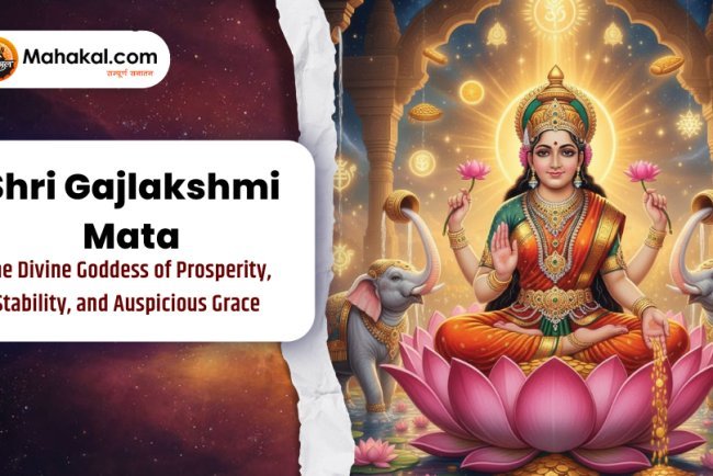 Shri Gajlakshmi Mata – The Divine Goddess of Prosperity, Stability, and Auspicious Grace