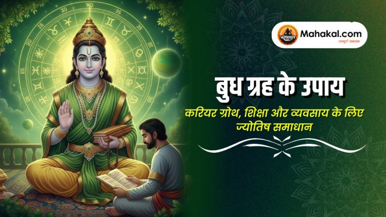 बुध ग्रह उपाय: करियर, शिक्षा और व्यापार में उन्नति