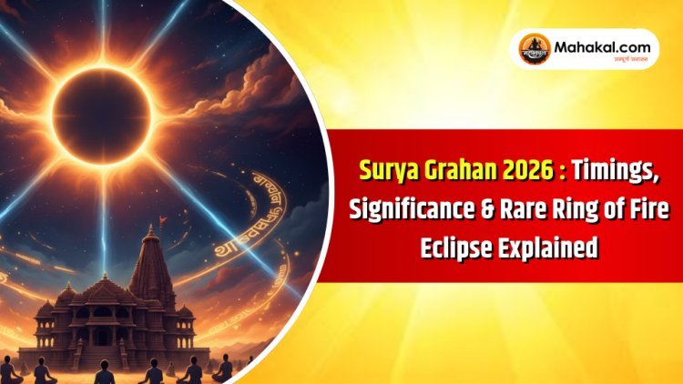 Surya Grahan 2026: Timings, Significance & Rare Ring of Fire Eclipse Explained