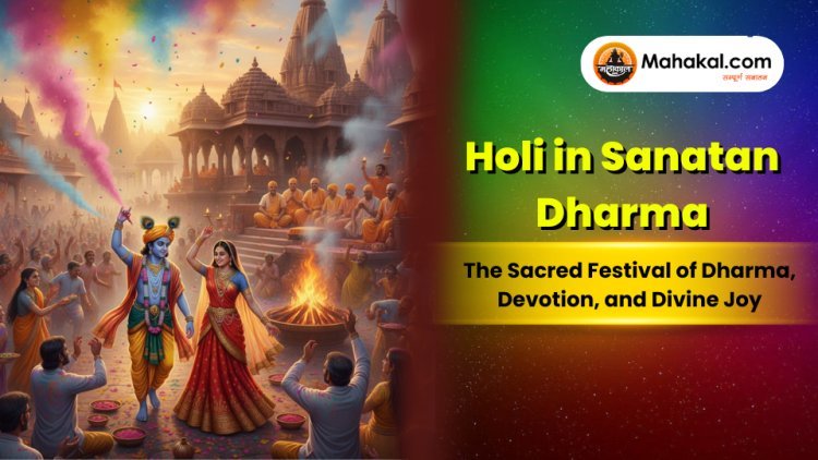 Holi in Sanatan Dharma: Spiritual Significance, Story, Rituals & Meaning of Colors