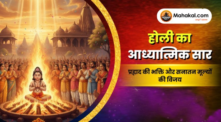 होली का आध्यात्मिक सार : प्रह्लाद, भक्ति और सनातन मूल्यों की विजय