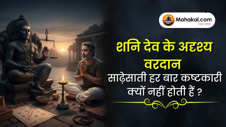 शनि देव के अदृश्य वरदान - साढ़ेसाती हमेशा अशुभ क्यों नहीं होती?