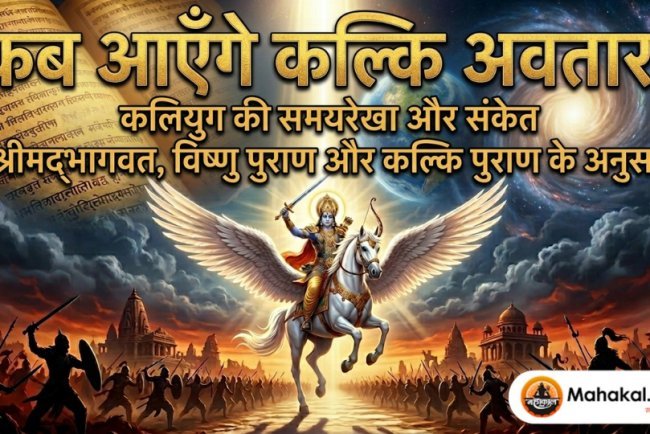 कब आएँगे कल्कि अवतार ? श्रीमद्भागवत, विष्णु पुराण और कल्कि पुराण के अनुसार कलियुग की समयरेखा और संकेत