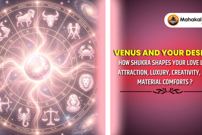 Venus and Your Desires : How Shukra shapes your love life, attraction, luxury, creativity, and material comforts ?