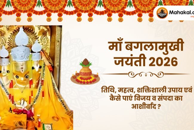 माँ बगलामुखी जयंती 2026: तिथि, महत्व, शक्तिशाली उपाय एवं कैसे पाएं विजय व संपदा का आशीर्वाद ?