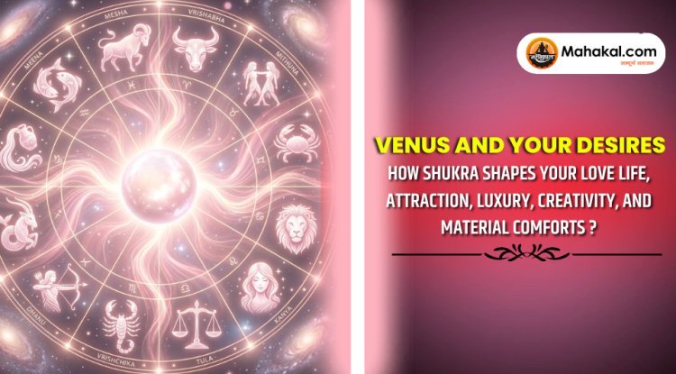 Venus and Your Desires : How Shukra shapes your love life, attraction, luxury, creativity, and material comforts ?