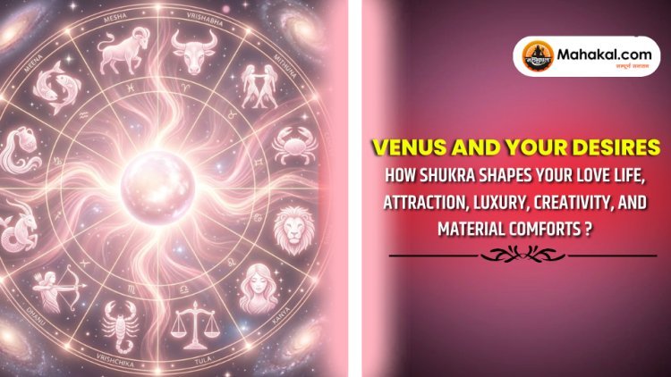 Venus and Your Desires : How Shukra shapes your love life, attraction, luxury, creativity, and material comforts ?
