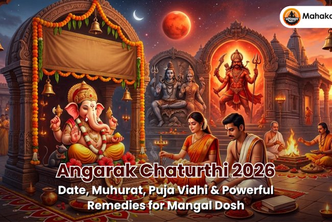 Angarak Chaturthi 2026 : Date, Muhurat, Puja Vidhi & Powerful Remedies for Mangal Dosh