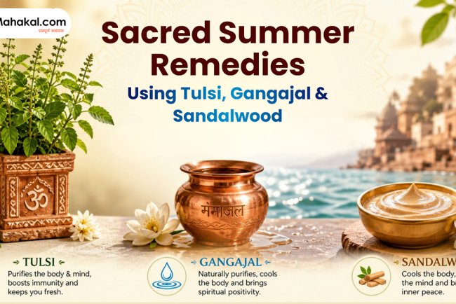 Sacred Summer Remedies Using Tulsi, Gangajal & Sandalwood