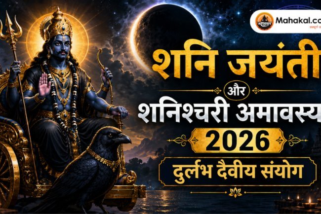 शनि जयंती और शनिश्चरी अमावस्या 2026 — दुर्लभ दैवीय संयोग