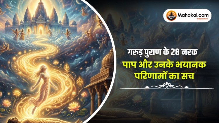 गरुड़ पुराण के 28 प्रकार के नरक : पाप, दंड और आत्मा की यात्रा का रहस्य