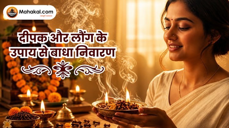 दीपक और लौंग से बाधा निवारण के उपाय