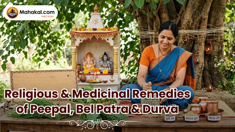 Religious & Medicinal Remedies of Peepal, Bel Patra & Durva
