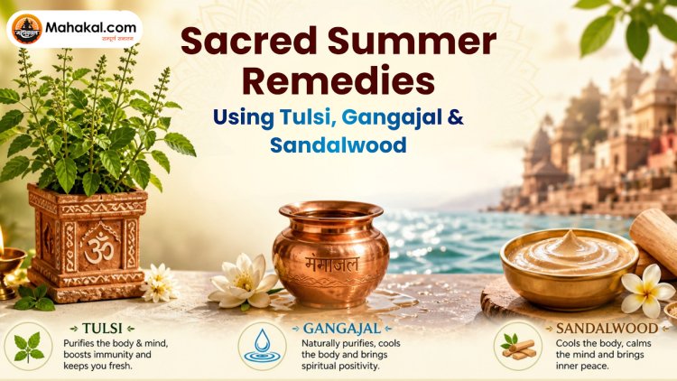 Sacred Summer Remedies Using Tulsi, Gangajal & Sandalwood