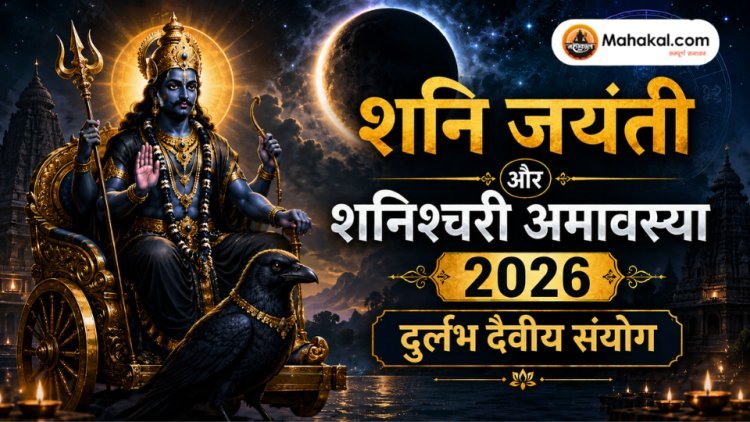 शनि जयंती और शनिश्चरी अमावस्या 2026 — दुर्लभ दैवीय संयोग