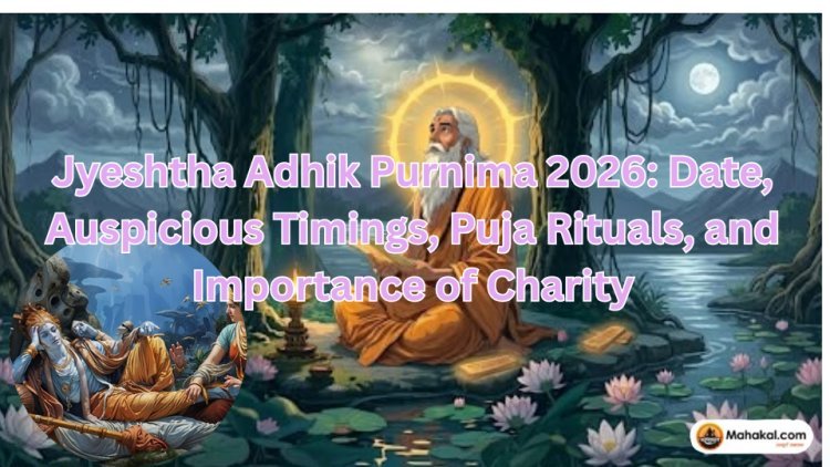 Jyeshtha Adhik Purnima 2026 : Date, Puja Timings, Rituals, Significance and Donation Benefits