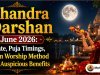 Chandra Darshan June 2026: Date, Puja Timings, Moon Worship Method and Auspicious Benefits