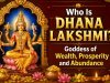 Who Is Dhana Lakshmi? Goddess of Wealth, Prosperity and Abundance
