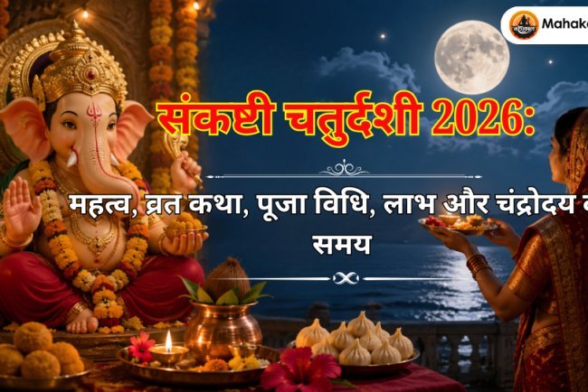 संकष्टी चतुर्दशी 2026: महत्व, व्रत कथा, पूजा विधि, लाभ और चंद्रोदय का समय