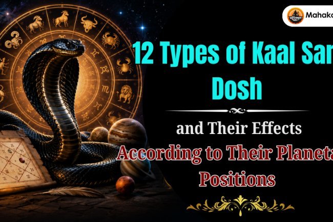 12 Types of Kaal Sarp Dosh and Their Effects According to Planetary Positions
