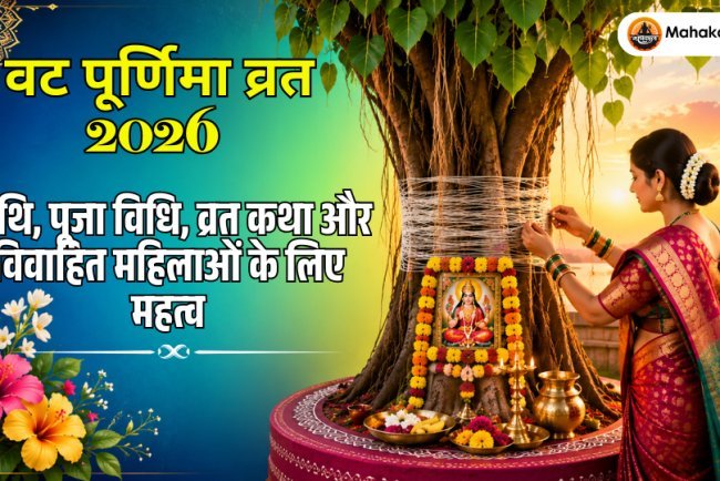 वट पूर्णिमा व्रत 2026: तिथि, पूजा विधि, व्रत कथा और विवाहित महिलाओं के लिए महत्व
