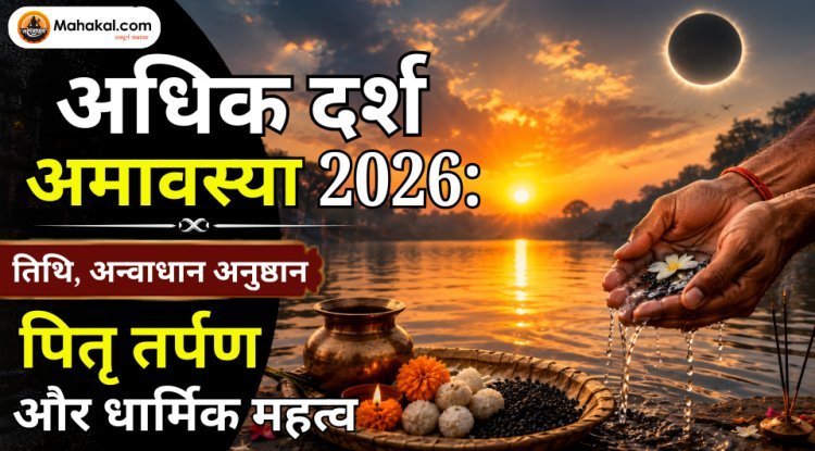 अधिक दर्श अमावस्या 2026: तिथि, अन्वाधान अनुष्ठान, पितृ तर्पण और धार्मिक महत्व