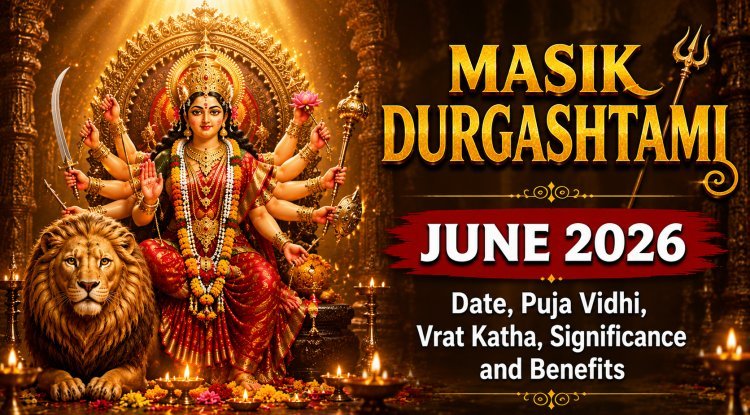 Masik Durgashtami June 2026: Date, Puja Rituals, Vrat Katha, Significance and Benefits