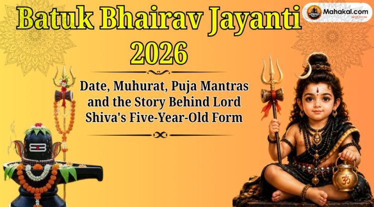 Batuk Bhairav Jayanti 2026: Date, Muhurat, Puja Mantras and the Story Behind Lord Shiva's Five-Year-Old Form
