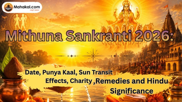 Mithuna Sankranti 2026: Date, Punya Kaal, Sun Transit Effects, Charity, Remedies and Hindu Significance