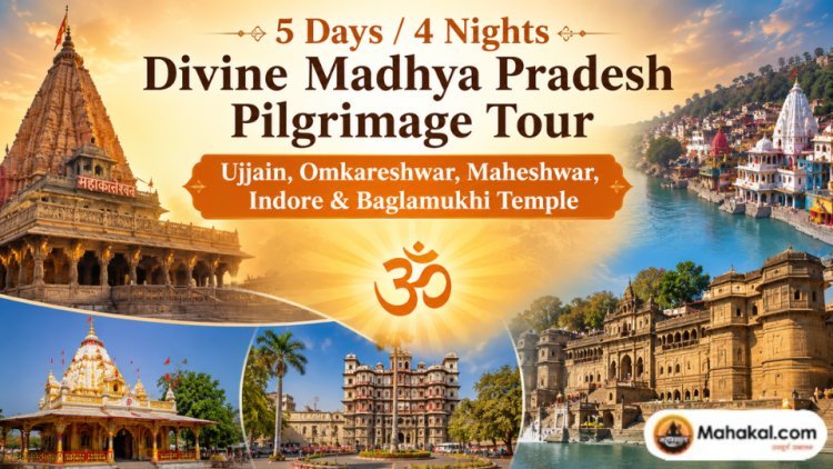 5 Days / 4 Nights Divine Madhya Pradesh Pilgrimage Tour – Ujjain, Omkareshwar, Maheshwar, Indore & Baglamukhi Temple