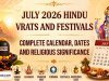 Hindu Vrat and Festivals in July 2026: Complete Calendar, Dates & Religious Significance 