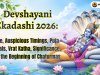 Devshayani Ekadashi 2026: Date, Auspicious Time, Puja Vidhi, Vrat Katha & Beginning of Chaturmas
