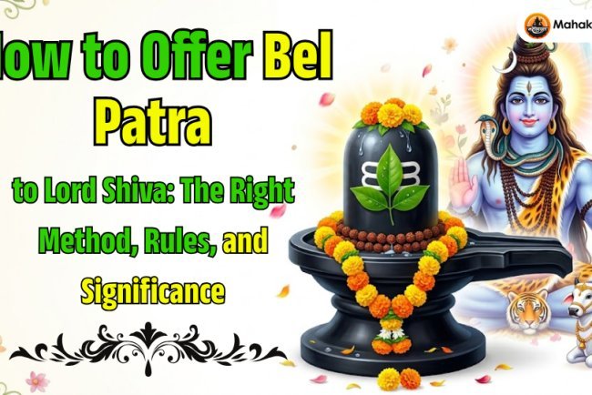 How to Offer Bel Patra to Lord Shiva: Rules & Significance