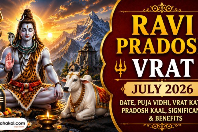 Ravi Pradosh Vrat July 2026: Date, Puja Vidhi, Vrat Katha, Pradosh Kaal, Significance & Benefits