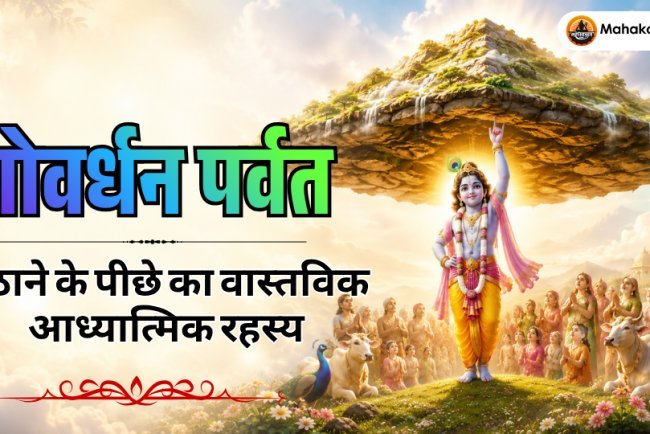 गोवर्धन पर्वत उठाने के पीछे का वास्तविक आध्यात्मिक रहस्य | भगवान श्रीकृष्ण की दिव्य लीला