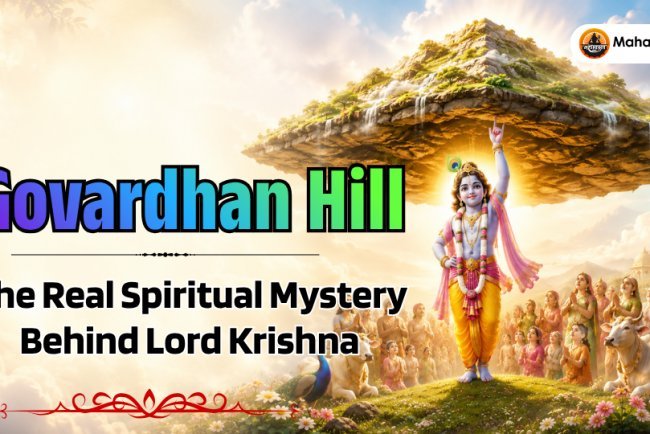 The Real Spiritual Mystery Behind Lord Krishna Lifting Govardhan Hill | The Divine Govardhan Leela of Lord Krishna