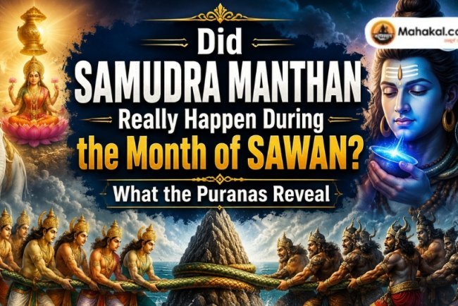 Did Samudra Manthan Really Happen During the Month of Sawan? What the Puranas Reveal