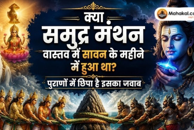 क्या वास्तव में समुद्र मंथन सावन के महीने में हुआ था? पुराणों में क्या बताया गया है?