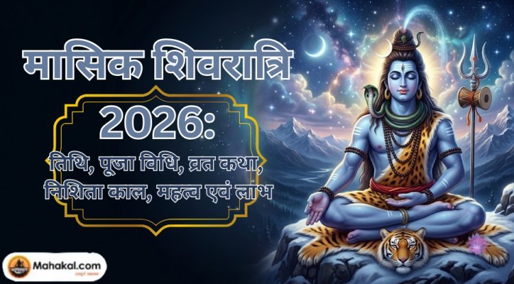 मासिक शिवरात्रि 2026: तिथि, पूजा विधि, व्रत कथा, निशिता काल, महत्व एवं लाभ