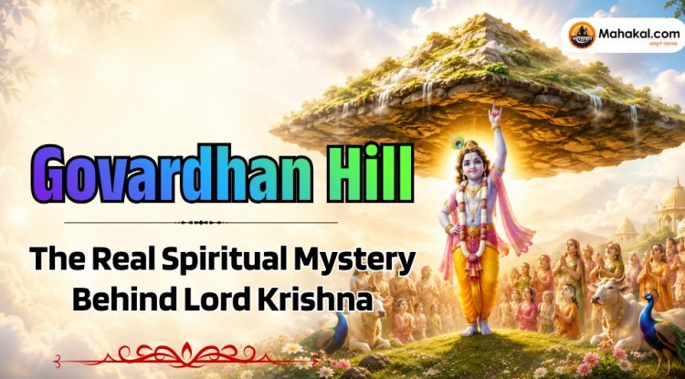 The Real Spiritual Mystery Behind Lord Krishna Lifting Govardhan Hill | The Divine Govardhan Leela of Lord Krishna