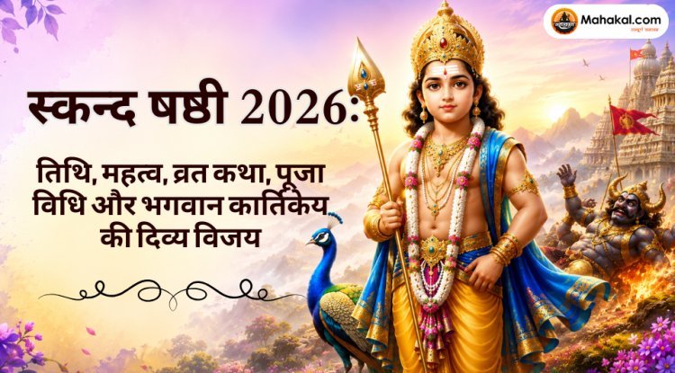 स्कन्द षष्ठी 2026: तिथि, शुभ मुहूर्त, महत्व, व्रत कथा, पूजा विधि, मंत्र और भगवान कार्तिकेय की दिव्य विजय