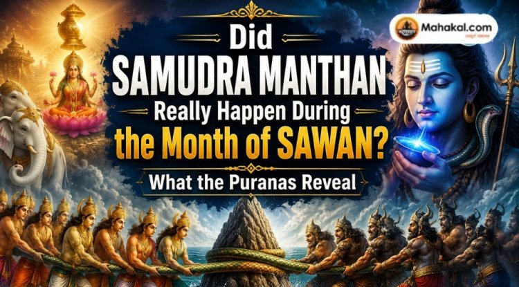 Did Samudra Manthan Really Happen During the Month of Sawan? What the Puranas Reveal