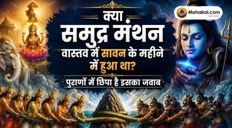 क्या वास्तव में समुद्र मंथन सावन के महीने में हुआ था? पुराणों में क्या बताया गया है?