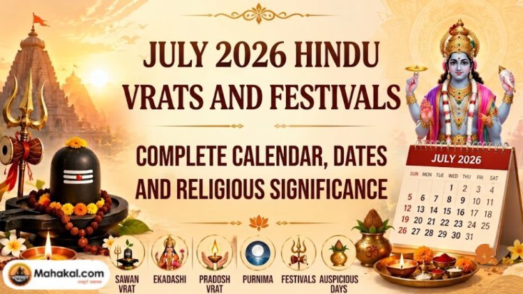 Hindu Vrat and Festivals in July 2026: Complete Calendar, Dates & Religious Significance 