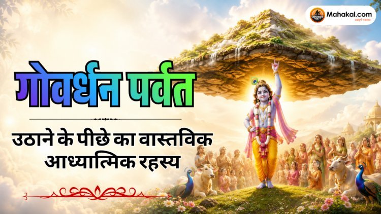 गोवर्धन पर्वत उठाने के पीछे का वास्तविक आध्यात्मिक रहस्य | भगवान श्रीकृष्ण की दिव्य लीला