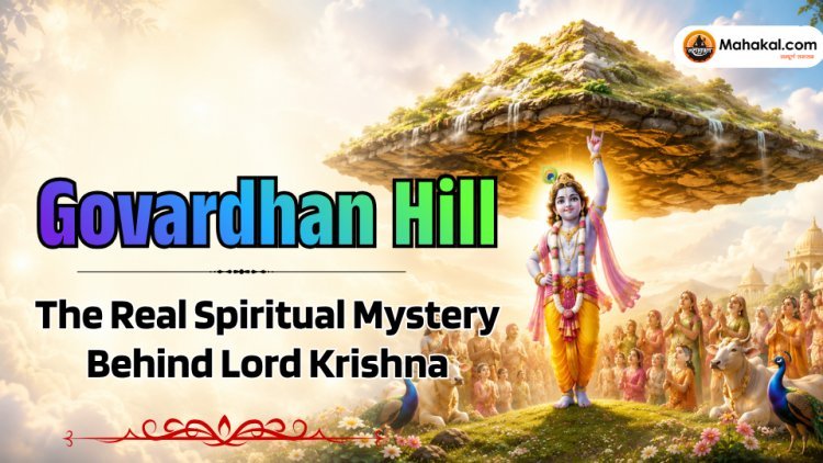 The Real Spiritual Mystery Behind Lord Krishna Lifting Govardhan Hill | The Divine Govardhan Leela of Lord Krishna